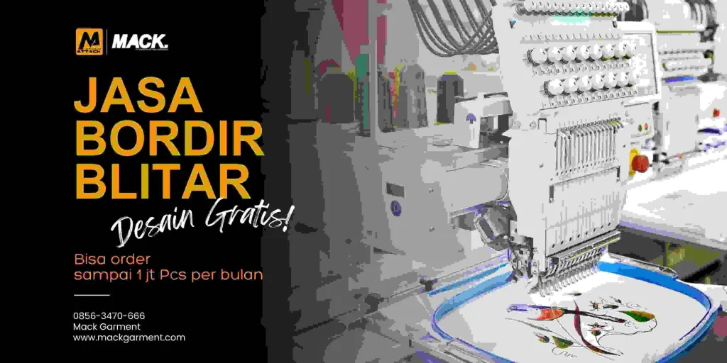 Jasa Bordir Blitar Murah (Bordir Komputer) - PT Magnum Attack Indonesia