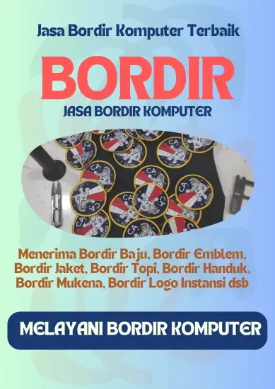 Keunggulan Jasa Bordir Komputer Satuan Depok