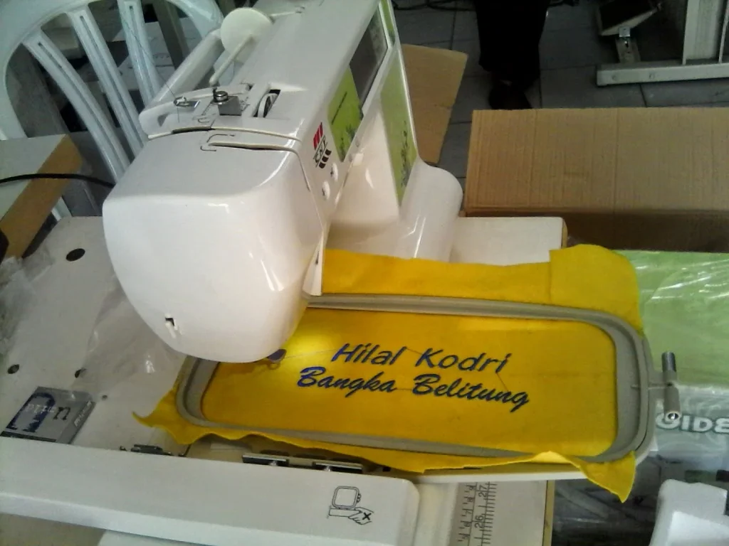 mesin bordir komputer | kursus wilcom punching desain dan teknik bordir