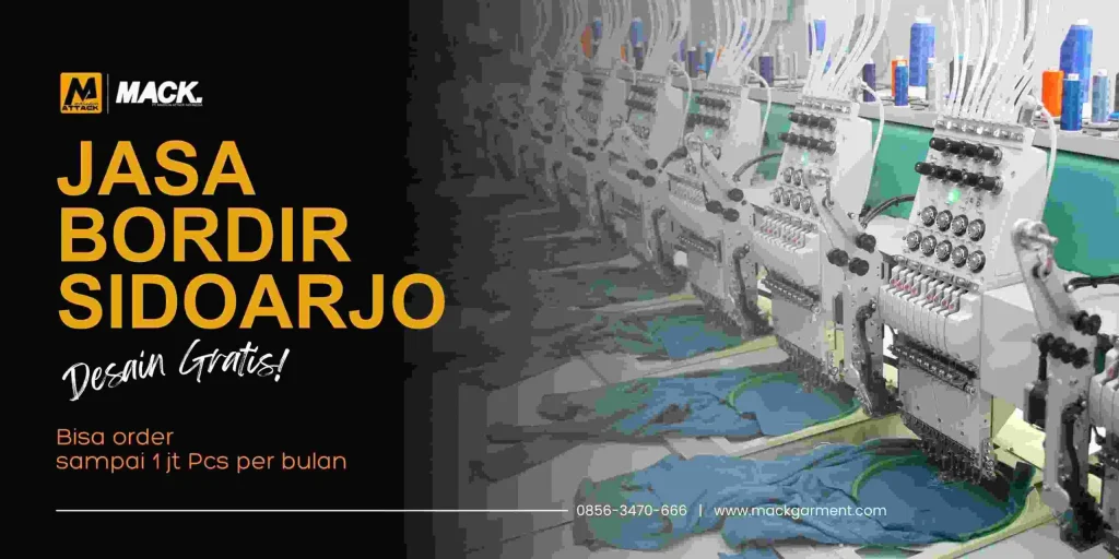 Pertanyaan umum seputar jasa bordir komputer Sidoarjo