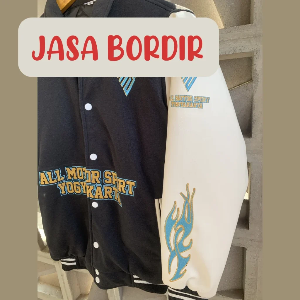 Rekomendasi Penyedia Jasa Bordir Nama di Jogja yang Terpercaya