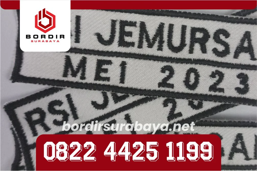 Proses Pembuatan Produk Bordir di Konveksi Bordir Surabaya