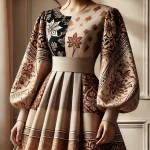 Gamis Batik Kombinasi Polos: Perpaduan Budaya dan Elegansi dalam Busana Muslim