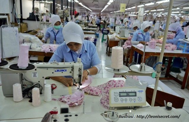 servis menjahit pabrik pakaian di Bantul