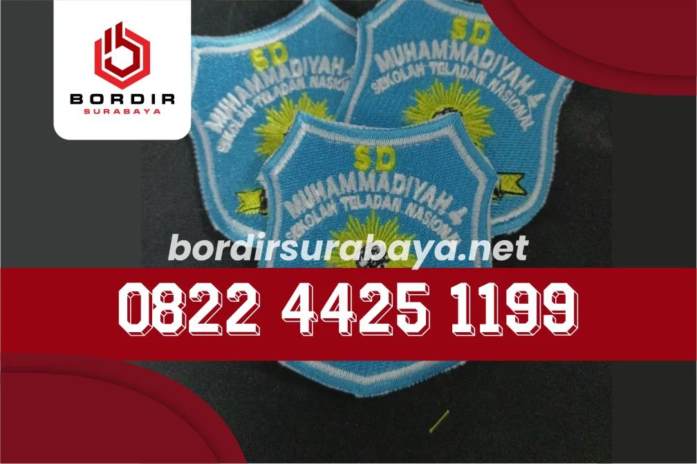0822.4425.1199 Pusatnya Jasa Bordir Logo Surabaya Murah - Bordir Surabaya
