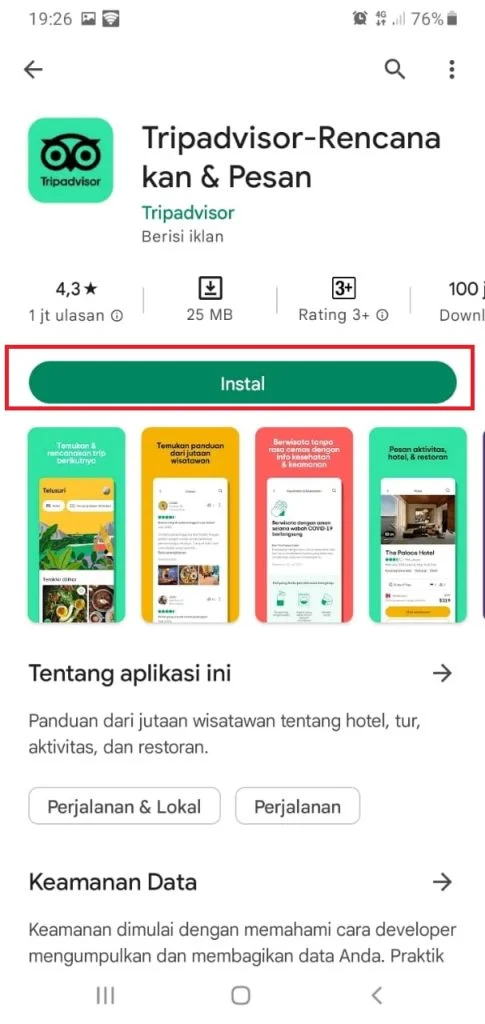 Cara Mendaftarkan Usaha di Tripadvisor Menggunakan HP - Dosen, Praktisi