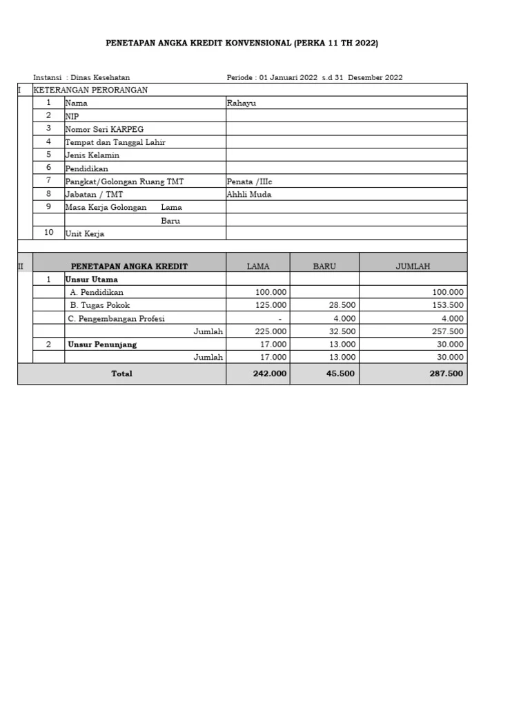 Contoh Pak Integrasi - Konversi | PDF