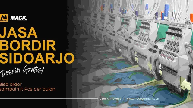 Jasa Bordir Komputer Satuan Sidoarjo – Pilihan Praktis & Berkualitas