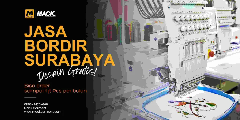 Jasa Bordir Surabaya Murah (Bordir Komputer) - PT Magnum Attack Indonesia
