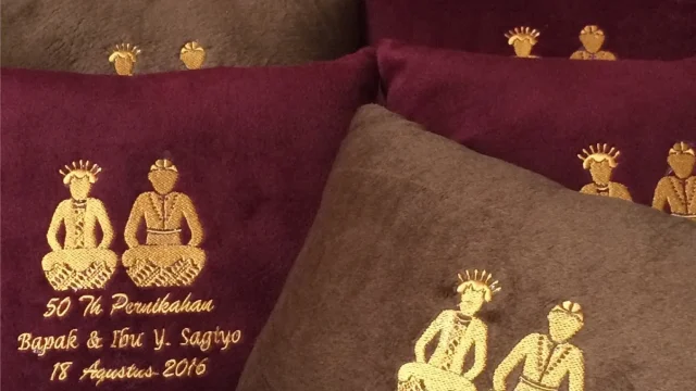 Jasa Bordir Souvenir Pernikahan Unik: Ide & Tips Memukau