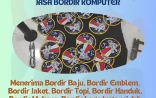 Jasa Bordir Komputer Satuan Depok – Solusi Praktis & Berkualitas