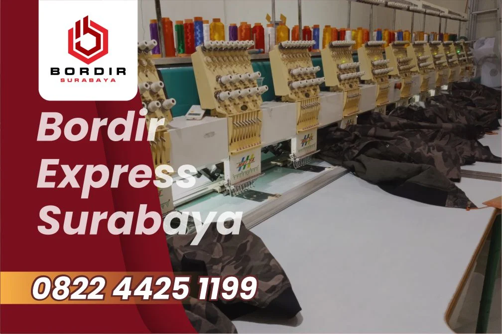 No#1 Jasa Bordir Express Surabaya Murah, Cepat dan Rapi