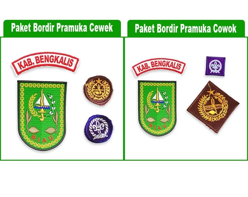 Order Bordir Pramuka Kwarcab Kwarda Provinsi Riau – pesan pin enamel
