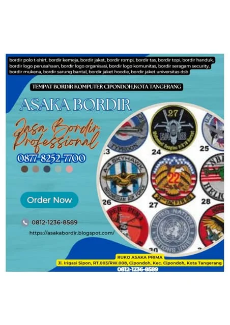 jasa bordir logo tangerang: Mengapa Pilih Layanan Profesional?