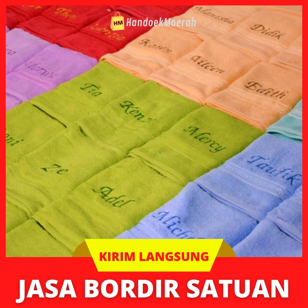 Kenapa Memilih Jasa Bordir Handuk di Tangerang?