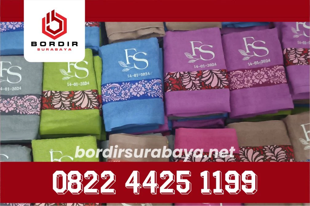 Kenapa Memilih Jasa Bordir Handuk Surabaya?