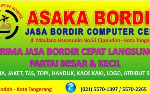 Jasa Bordir Komputer Satuan Tangerang – Solusi Praktis & Berkualitas