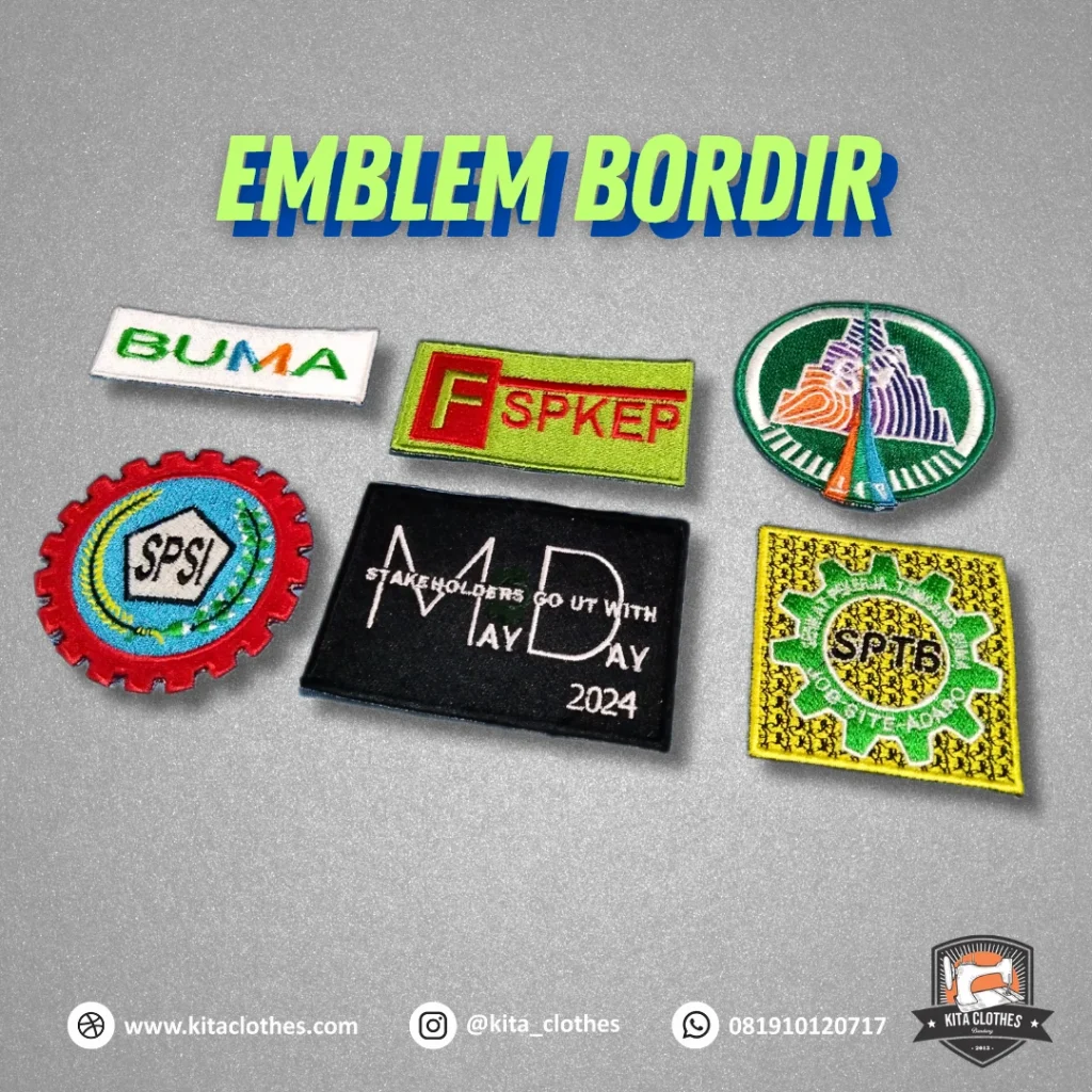 Pertanyaan Umum tentang Jasa Pembuatan Emblem Bordir