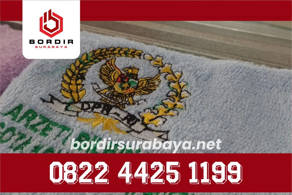 Proses Produksi pada Jasa Bordir Handuk Surabaya