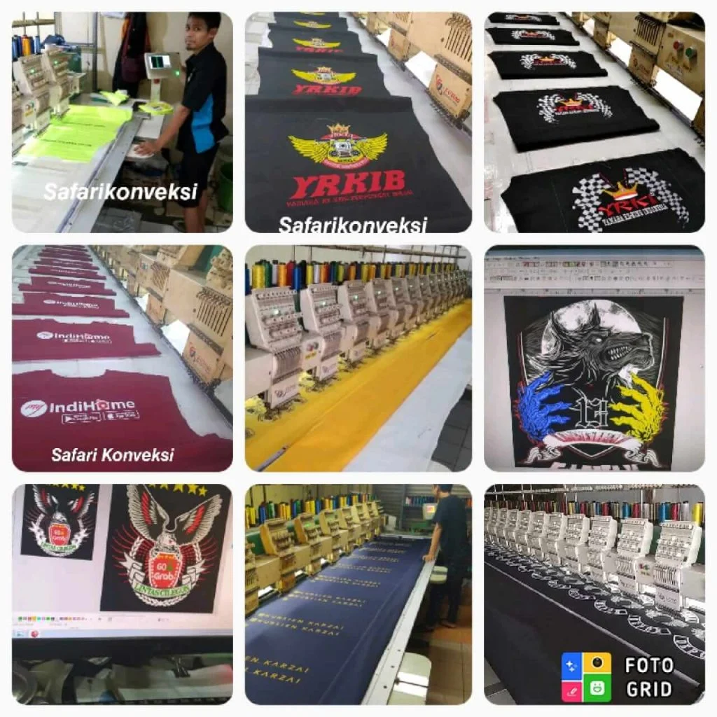Kelebihan Konveksi Baju Bordir Embroidery Murah Berkualitas