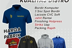 Konveksi Bordir Baju Samarinda Murah Berkualitas