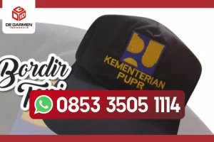 Konveksi Bordir Baju Topi Murah Berkualitas