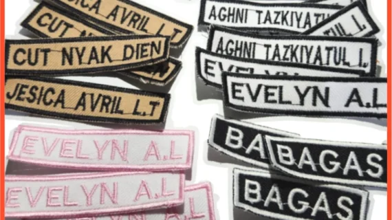 Konveksi Bordir Nama Baju Sekolah Murah Berkualitas