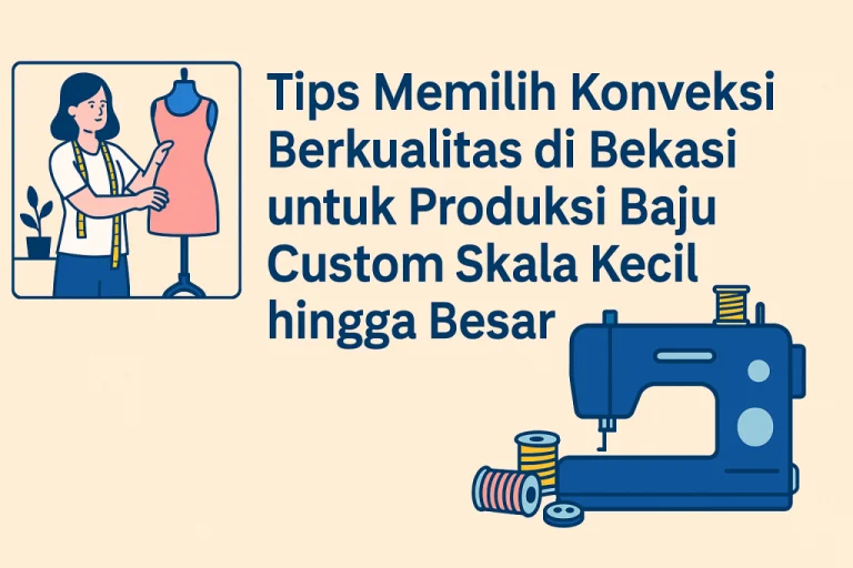 Tips untuk Memilih Konveksi Pesan Baju Bordir Online Murah Berkualitas