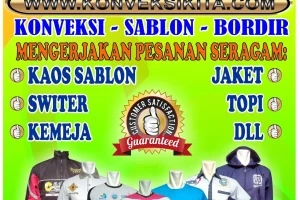 Konveksi Bordir Baju Bekasi Murah Berkualitas