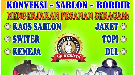 Konveksi Bordir Baju Bekasi Murah Berkualitas