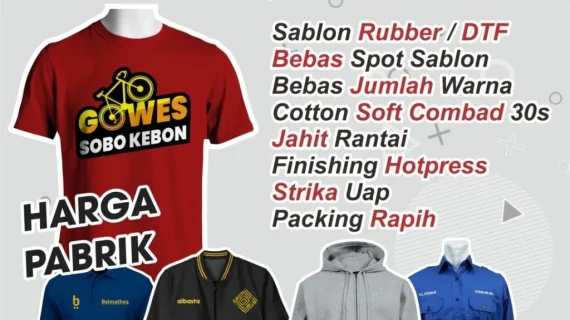 Kelebihan Konveksi Bordir Baju Jogja Murah Berkualitas