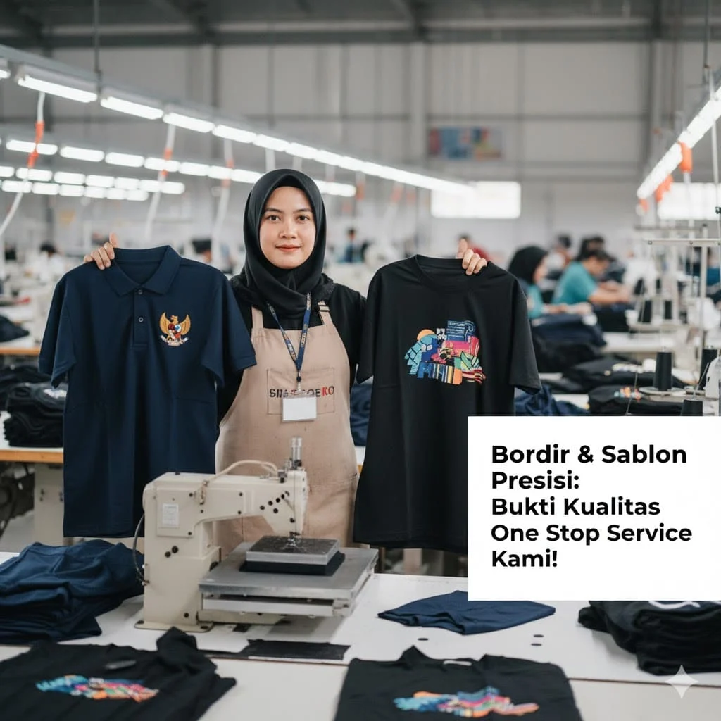 Kualitas Konveksi Bordir Baju Satuan Murah Berkualitas