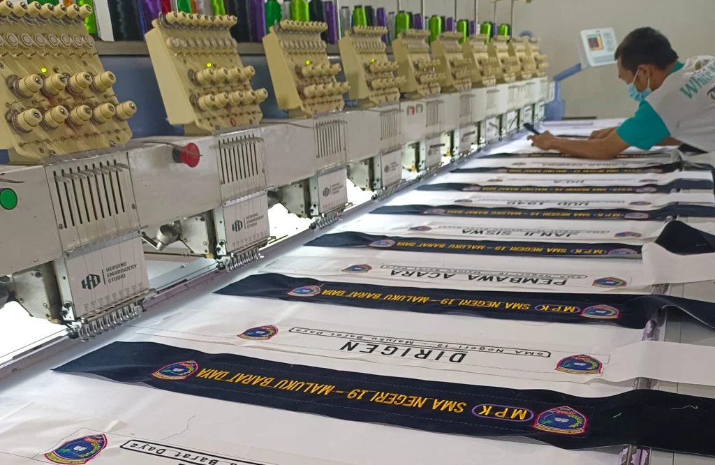 Proses Pembuatan Konveksi Bordir Baju Jogja Murah Berkualitas